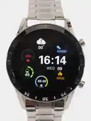 Серый металлик наручные смарт часы, Smart Watch, Lige BW0189 в подарочной упаковке