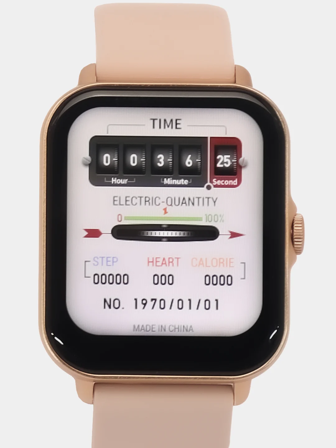Розовый наручные смарт часы, Smart Watch Lige BW0356 в подарочной упаковке