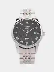 Черный мужские наручные часы Skmei 9058CS-G с календарем в подарочной упаковке