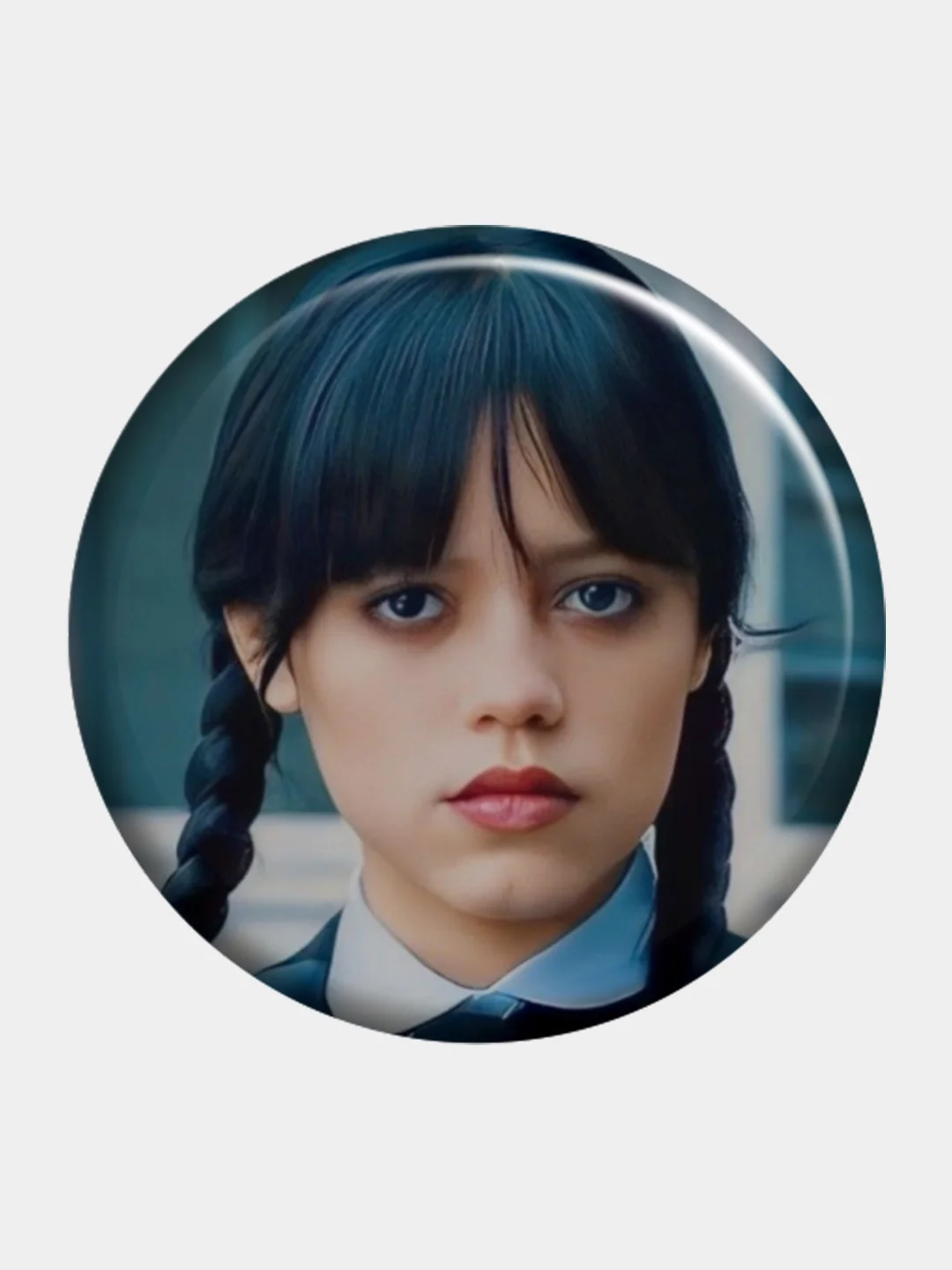 Зеленый значки Уэнздей Аддамс, по сериалу Wednesday