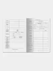 Медицинская карта ребёнка, форма №026/у-2000, 16 листов картон, А4, белая, Staff, 130210