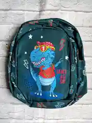 Зеленый рюкзак для мальчика