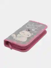Пенал школьный для девочек, мальчика Пифагор, 1 отделение, 19х9 см, Cute Weow, 229197