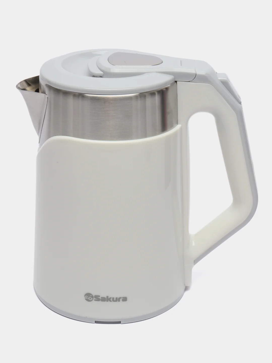 Чайник электрический Sakura SA-2172W с двухслойным корпусом, 1.8 л