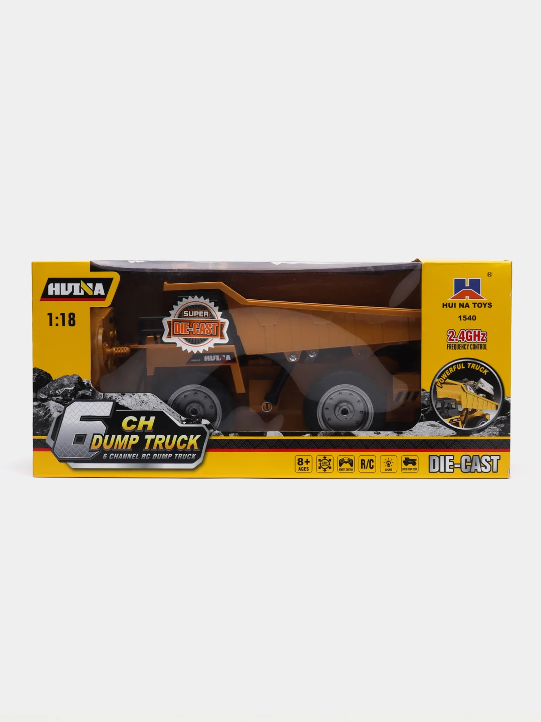 Радиоуправляемый карьерный самосвал HUINA TOYS