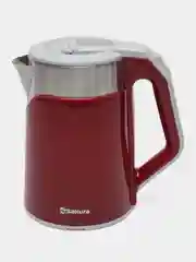 Чайник электрический Sakura SA-2172R с двухслойным корпусом, 1.8 л