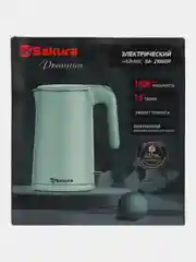 Чайник электрический Sakura SA-2169GR Premium фисташковый 1,5 л