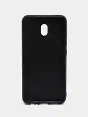 Голубой чехол силиконовый со стеклянной панелью Xiaomi Redmi 5 6A 9C 8A Note 8T Mi 10T