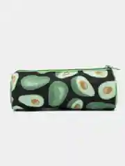 Пенал-тубус школьный Brauberg, с эффектом Soft Touch, Black Avocado, 22х8 см, 270061
