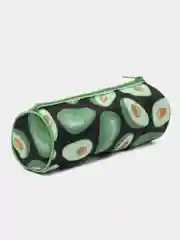 Пенал-тубус школьный Brauberg, с эффектом Soft Touch, Black Avocado, 22х8 см, 270061