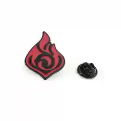 Алый значок Genshin Impact