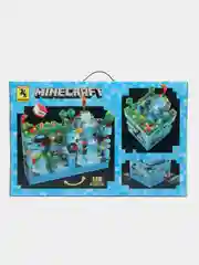 Конструктор 856-915 деталей с LED подсветкой, по мотивам игры Minecraft, для детей