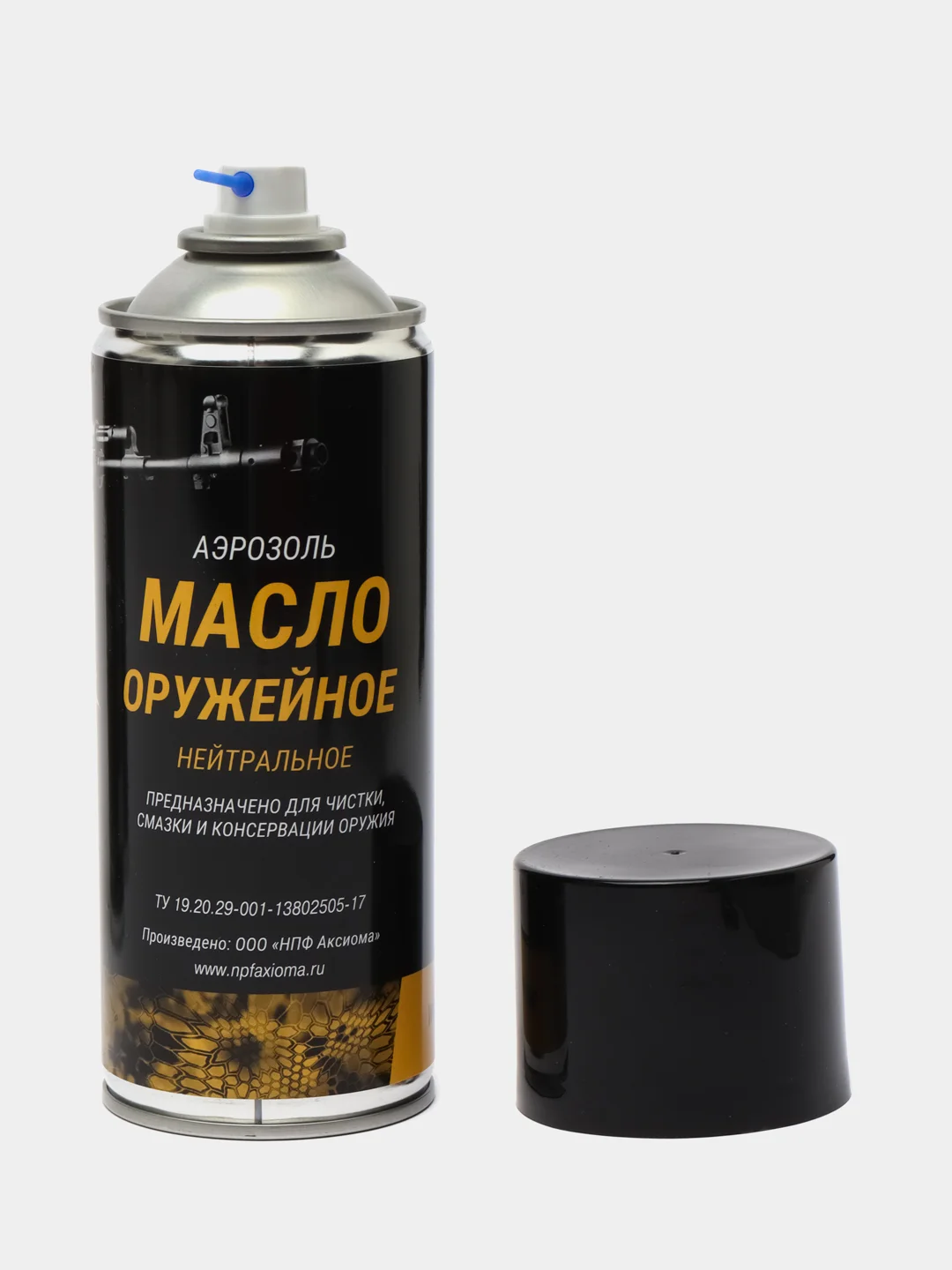 Набор 3-х средств для ухода за оружием ПРО ПЛЮС 1200мл: Масло нейтрал,щелоч,Пена для чистк