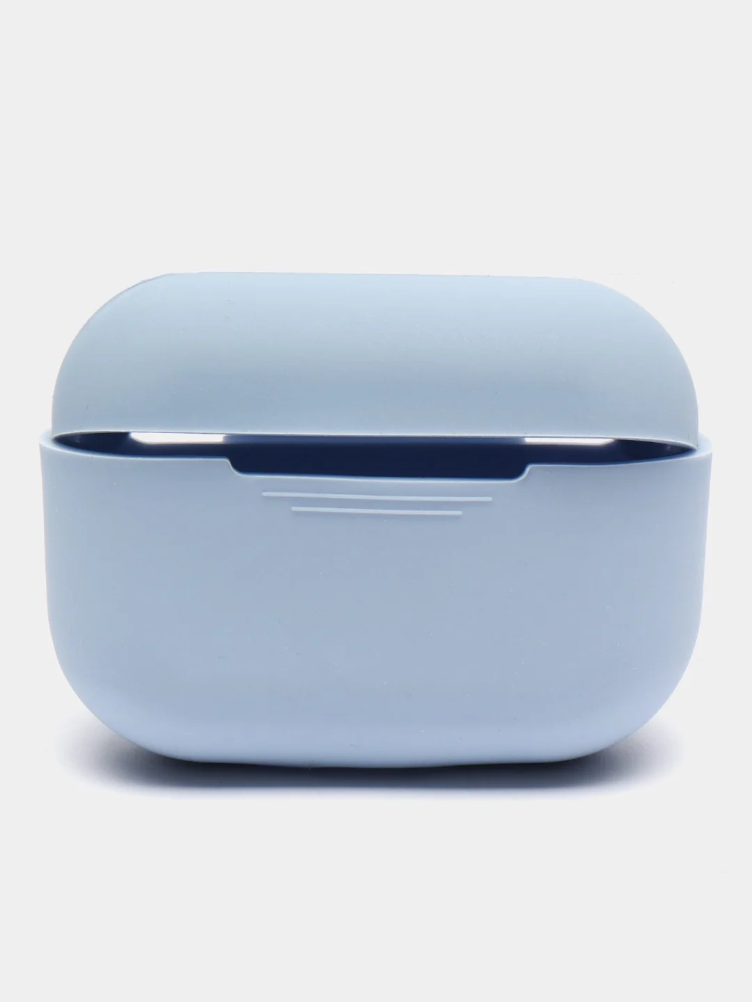 Светло-синий силиконовый чехол BB для наушников Apple Airpods Pro 1/2