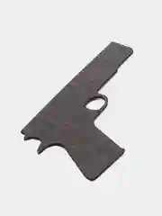 Линейка - пистолет "Танки", 17 см