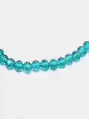 Серый бусины рондели, граненые, стеклянные