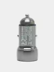 Серый металлик автомобильное зарядное устройство HOCO Z46A PD20W + QC3.0, быстрая зарядка