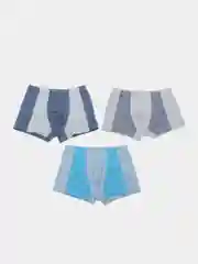 Трусы детские без рисунков, набор 3 штуки