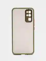 Зеленый противоударный чехол с бортами Huawei Honor 30, 30s, Pro, P30, 9X