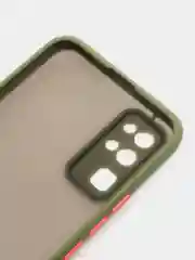Зеленый противоударный чехол с бортами Huawei Honor 30, 30s, Pro, P30, 9X