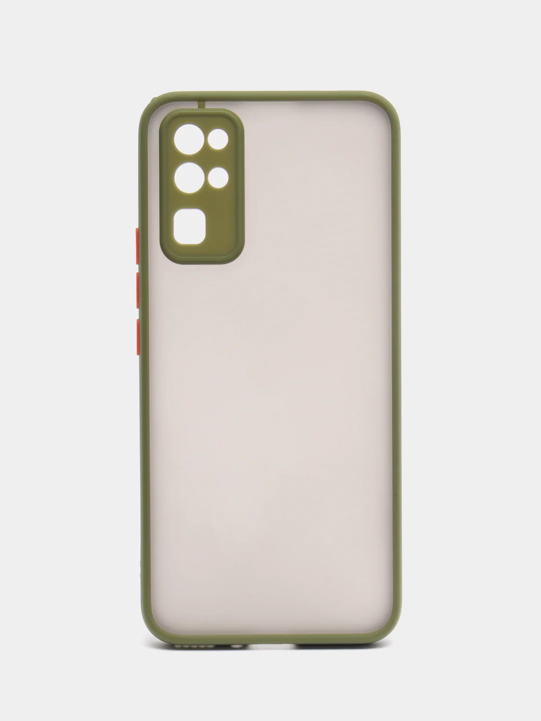 Зеленый противоударный чехол с бортами Huawei Honor 30, 30s, Pro, P30, 9X