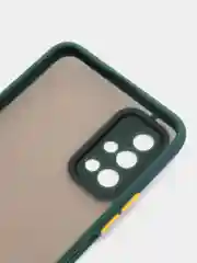 Лесной зеленый противоударный чехол с бортами Huawei Honor 30, 30s, Pro, P30, 9X