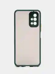 Лесной зеленый противоударный чехол с бортами Huawei Honor 30, 30s, Pro, P30, 9X