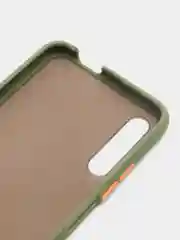 Зелёный хаки противоударный чехол с бортами Huawei Honor 30, 30s, Pro, P30, 9X