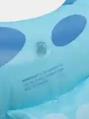 Голубой надувной круг для плавания, детский "Динозаврик"