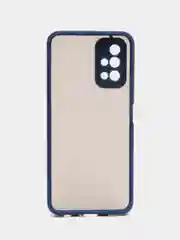 Синий противоударный чехол с бортами Huawei Honor 30, 30s, Pro, P30, 9X