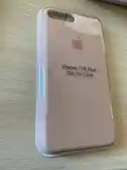 Коралловый меланж чехол Silicone Case для iPhone 7 Plus / iPhone 8 Plus