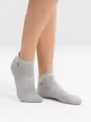 Серый женские носки, с радугой