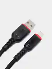 Кабель зарядный Hoco X59 на Type-C, Micro-USB, Lightning, антизагиб (для iPhone и Android)