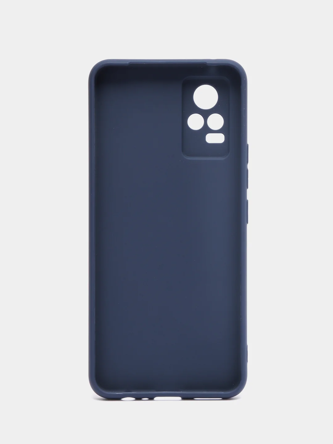 Синий чехол для Vivo V21e с защитой камеры