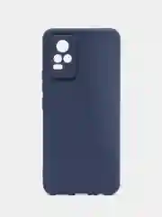 Синий чехол для Vivo V21e с защитой камеры