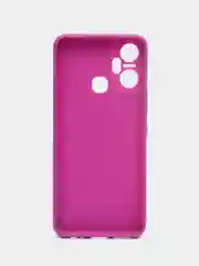 Фиолетовый чехол для Infinix Smart 6 Plus с защитой камеры