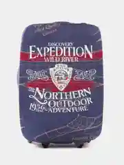 Чехол для чемодана, размер L 75 х 85 см, серия Travel, дизайн Expedition