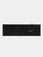 Клавиатура проводная Sonnen Kb-330,usb, 104 клавиши, классический дизайн, черная, 511277