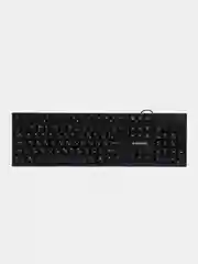 Клавиатура проводная Sonnen Kb-330,usb, 104 клавиши, классический дизайн, черная, 511277