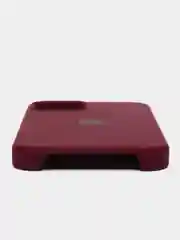 Тёмно-бордовый чехол Silicone Case для iPhone 13 / 13 Pro / 13 Pro Max с открытым низом