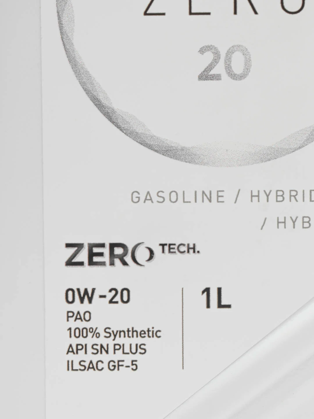 ZIC ZERO 20 0W-20
