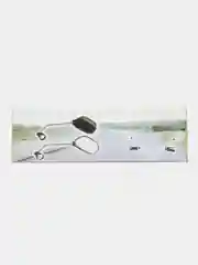Зеркала вело 102 (пластиковые черные с хомутом и отражателем, М6 x 100 х 65 мм)