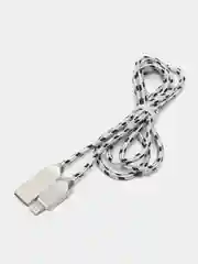 Кабель Usb 2.0-Lightning, провод для зарядки 1 м, Sonnen медь, для iPhone/iPad, 513126