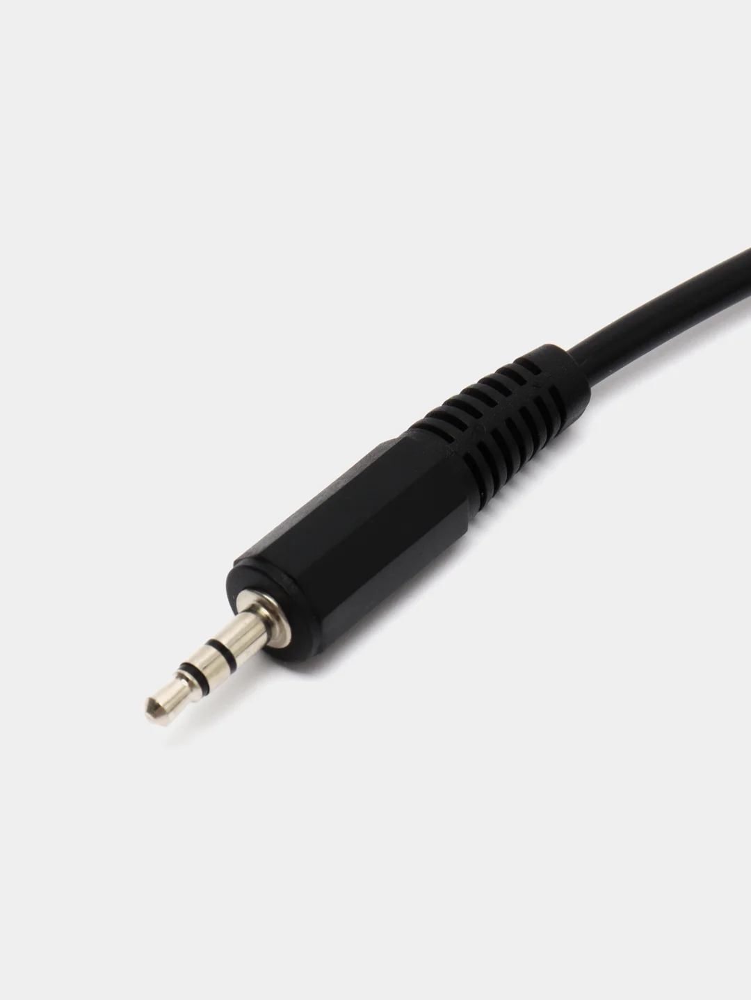 Кабель Jack 3.5 mm M-M, шнур 1,5 м, Sonnen, для передачи стерео-аудио, черный, 513119