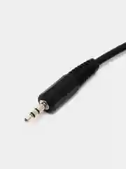Кабель Jack 3.5 mm M-M, шнур 1,5 м, Sonnen, для передачи стерео-аудио, черный, 513119