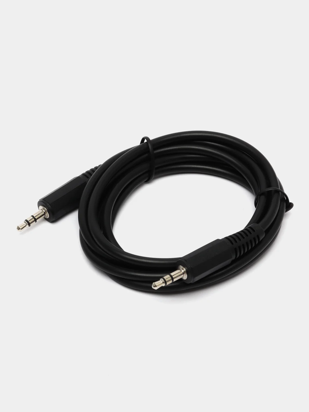 Кабель Jack 3.5 mm M-M, шнур 1,5 м, Sonnen, для передачи стерео-аудио, черный, 513119