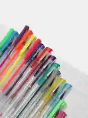 Ручки гелевые цветные Набор 30 Цветов, линия письма 0,5 мм, Brauberg Kids, 143819