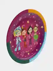 Тарелки одноразовые бумажные, картонная посуда, 18 см, 6 штук Сказочный патруль 608350