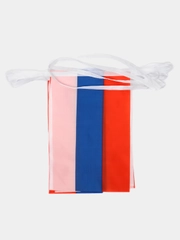 Гирлянда из флагов России, длина 5 м, 10 флажков 20х30 см, Brauberg/staff, 550185