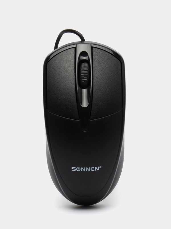 Мышь, мышка проводная компьютерная для компьютера Sonnen B61, Usb, оптическая, 513513